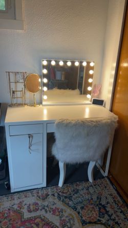 Desk and/ or Mirror