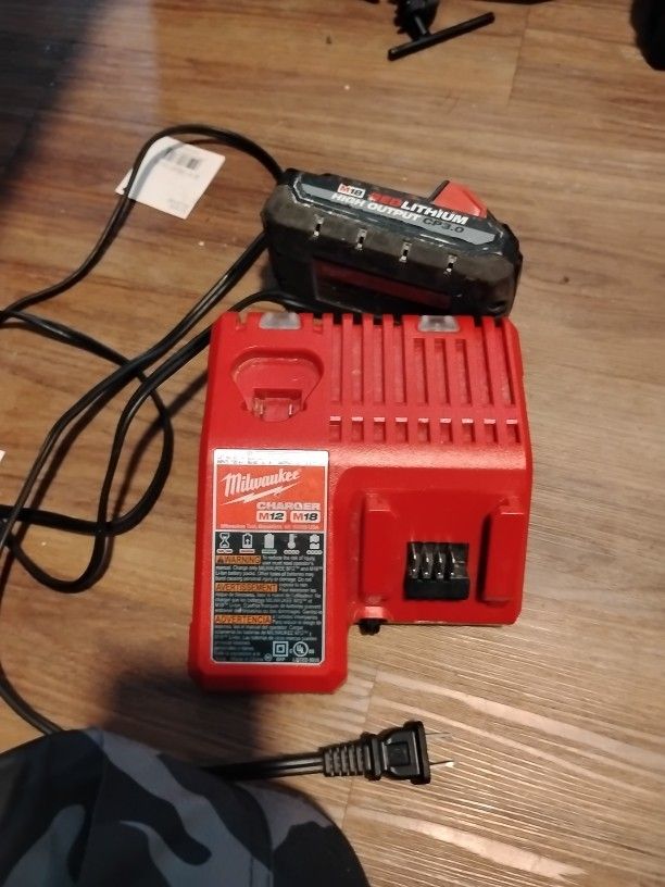Milwaukee Battery And Charger