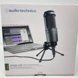 Audio Technical At2020 USB Mic- New In Box