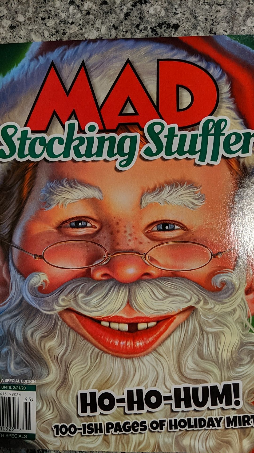 MAD Magazine Stocking Stuffer issue