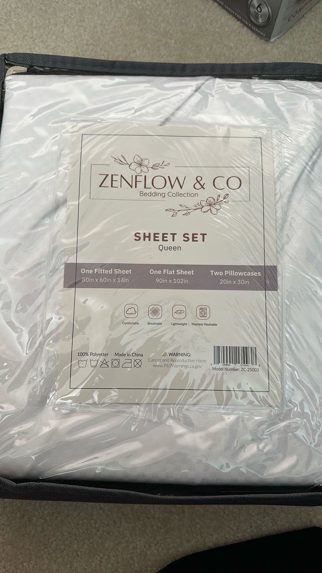 Zen Glow Sheet Set Queen Size