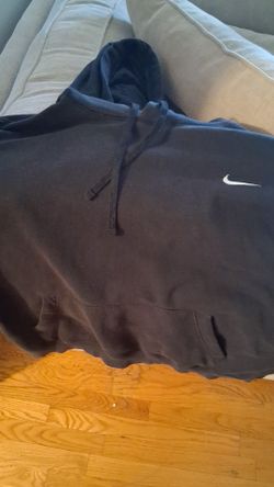 Large Nike swoosh Hoodie