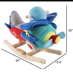  Rocking Plane Toy- Kids 