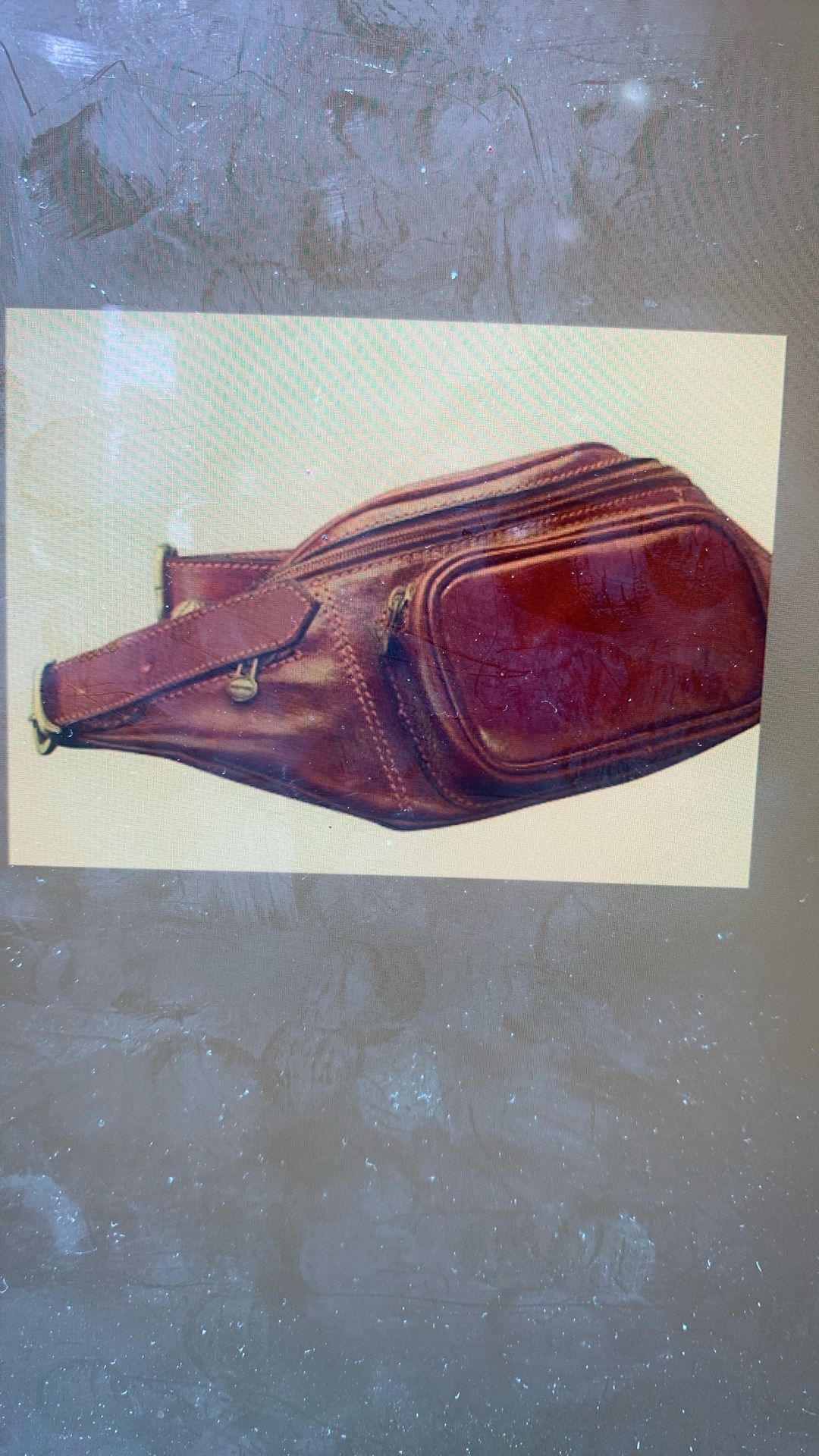Italian Leather Waist Bag