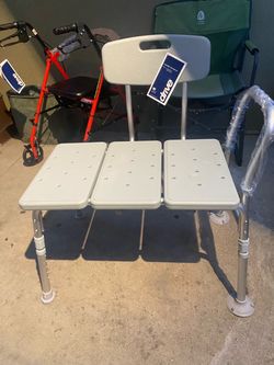 Bench shower chair