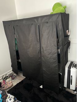 Portable Fabric Wardrobe Closet Organizer