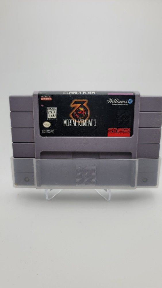 Super Nintendo Mortal Kombat 3
