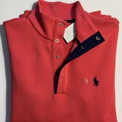 LSSNAPMOCKM1-LONG SLEEVE-SWEATSHIRT POLO RALPH LAUREN