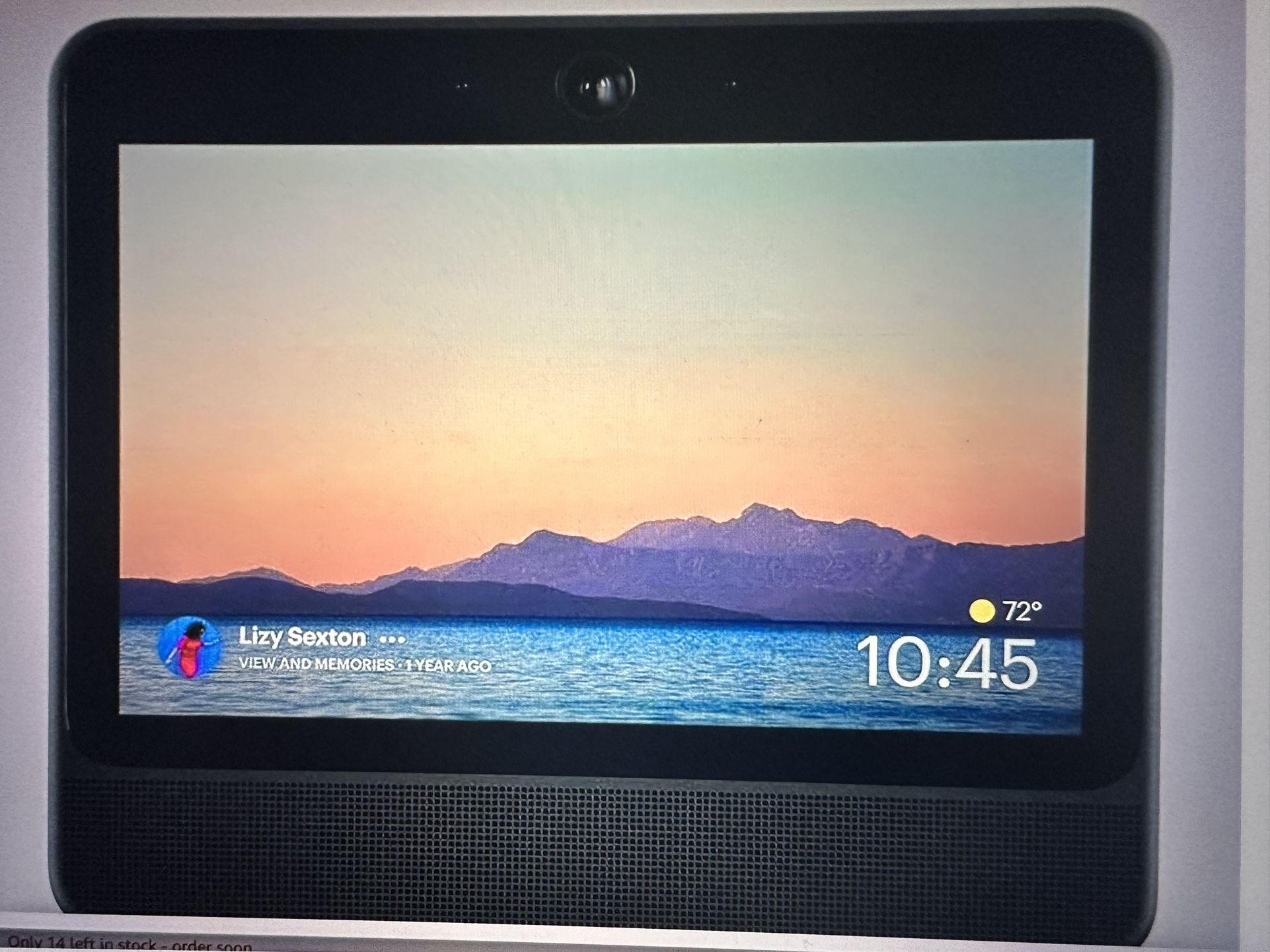 Facebook Portal Video Call Device - Black