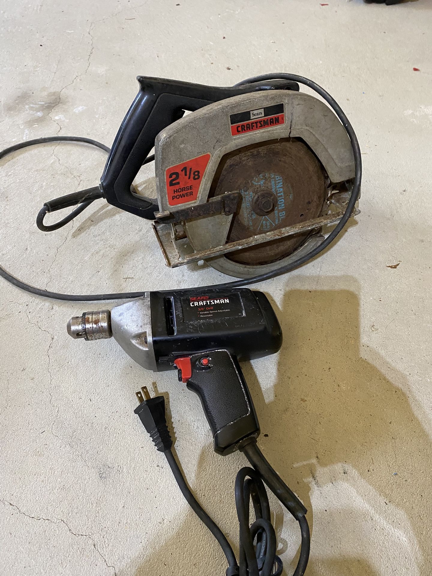 Electric Drill And Saw