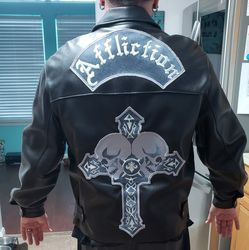 Affliction Leather Jacket