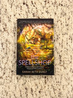 The Spellshop by Sarah Beth Durst | First Edition Hardcover | Sprayed Edges