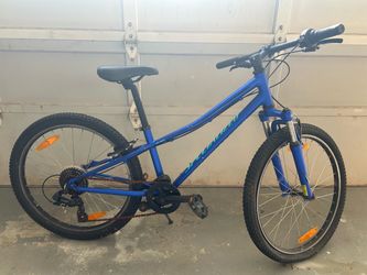 Specialized “Hot Rock” Kids Mountain Bike - 24” - Blue