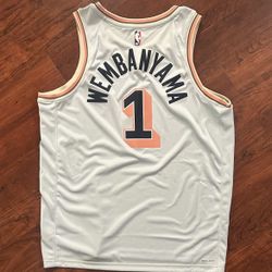Nike Engineered Wembanyama Spurs Jersey Like New Size XL