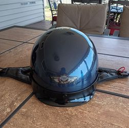 2003 Harely Davidson 100th Anniversary his and hers half helmets