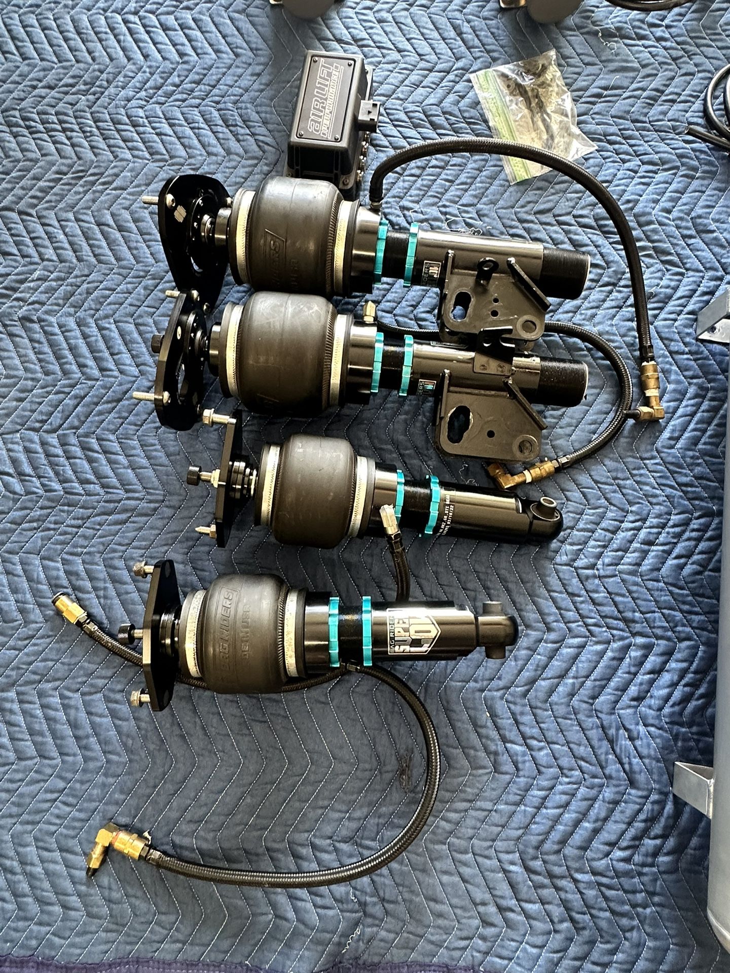 2015-2021 Subaru Wrx Or STI Bag Riders Super Low Bags