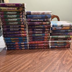 Disney VHS Tapes 
