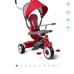 Radio Flyer, 4-in-1 Stroll 'n Trike, Grows with Child, Red