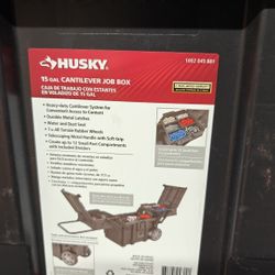 Husky 15 Gal Job Box