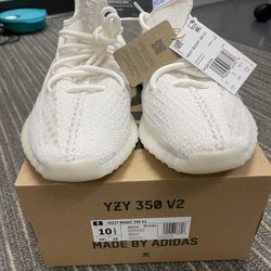 Adidas Yeezy 350 Boost Bone 10.5 Size 