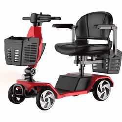 Electric Mobility Scooter for Adults Wheelchair Device for Travel, Elderly. 350 lbs Max 350W