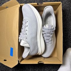 Bruno Magli Gray Knit Sneakers