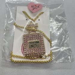 purfume bottle necklace 