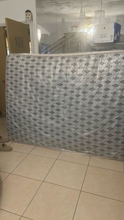 Full size mattress $65obo new in plastic