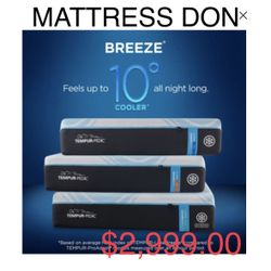 King Queen Size Tempurpedic ProAdapt,  ProBreeze,  LuxeBreeze Mattress  Pro Breeze /Luxe Adapt /Pro Adapt /Adapt /cloud /Tempur pedic contour Supreme 