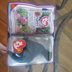 2000 McDonalds TY Beanie Bronty New In Box