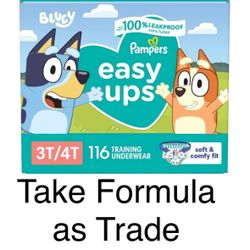 Easy Ups -Pull Up - Pampers 3/4T