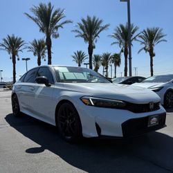 2025 Honda Civic Sedan - Platinum White Pearl