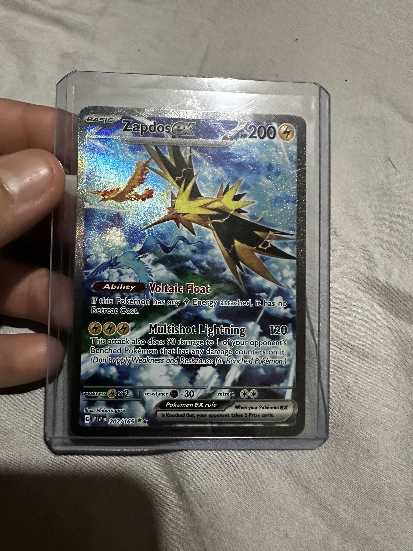 Zapados Pokemon Card 151 Near Mint