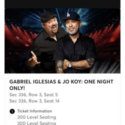 Gabriel Iglesias & Jo Koy