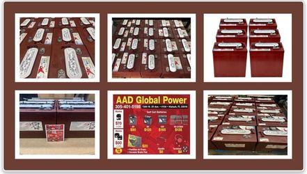 Baterías Para Golf Car Nuevas + Garantía De 1 Año 