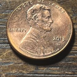 2013 D Shield Penny
