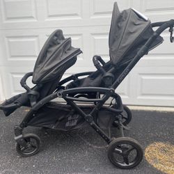Contours Elite Double Stroller - 2 Seats + Car Seat Adapters - Pickup Only