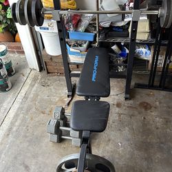 Complete home gym setup