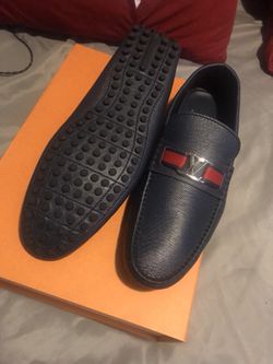 Louis Vuitton lv man loafers  Gucci men shoes, Leather shoes men