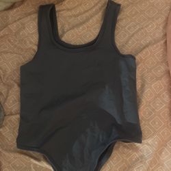 Purplish Grey Bodysuit 