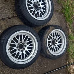 Xxr platinum 4x100 wheels and tires