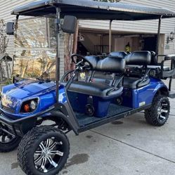 Ezgo 2021 6 Seater Golf Cart For Sale! Loaded!