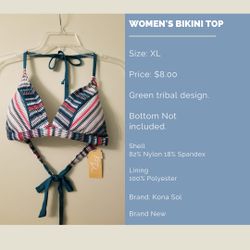 Women’s Bikini Top