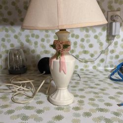 Vintage Porcelain Lamp 