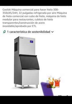 Ice maker.  new. Never used. Firm price.
