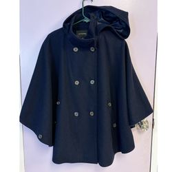 Women’s Banana Republic Hooded Cape Jacket Size XS