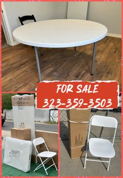 New Chairs, Tables & Canopies For Sale