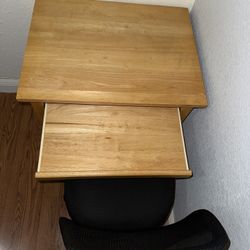Desk and Chair