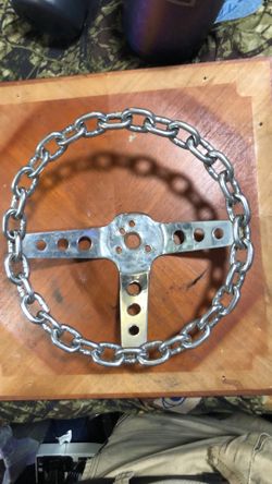 Chain steering wheel