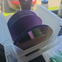 Purple Silicon Wafer